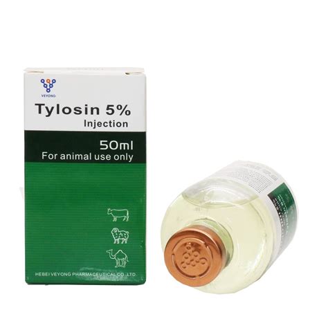 China 5 Tylosin Injection For Vet Manufacture And Factory Veyong