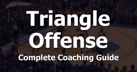 Triangle Offense Complete Coaching Guide