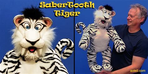 Sabertooth Tiger Puppet Axtell Expressions