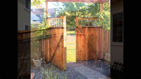 Backyard Gate - YouTube