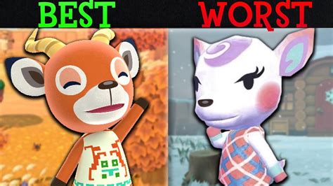 Deer Villagers Ranked Best To Worst Animal Crossing New Horizons