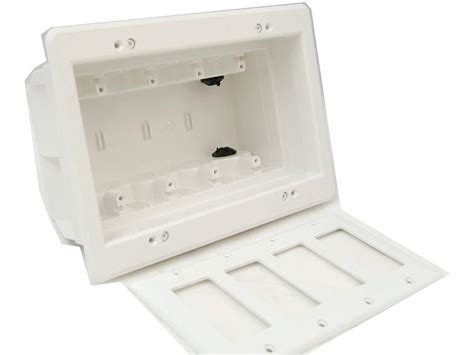 Imbaprice Dvfr4w 2 4 Gang Recessed Electrical Outlet Mounting Box W