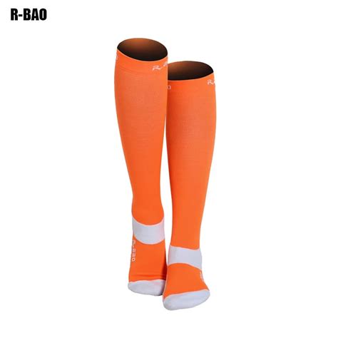 R Bao 3 Pairlots Compression Socks For Running Blood Circulation Shin
