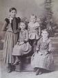 Group of Brothers and Sisters, 1890s | Nice variety of ages, including ...