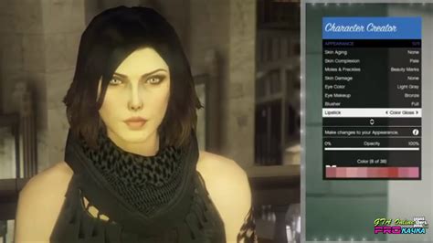 GTA ONLINE Создание красивого женского персонажа Part 2 YouTube