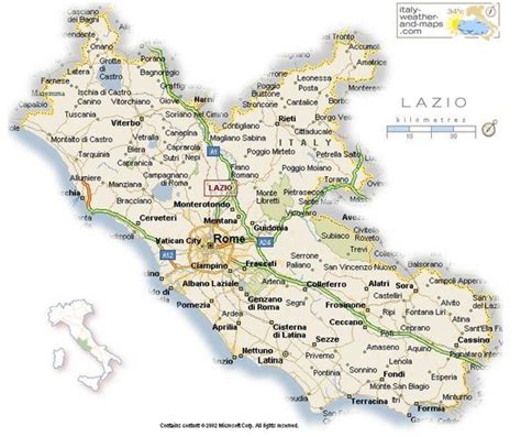 Lazio Map Lazio Wine And Travel Italy Rome Is More Or Less In The