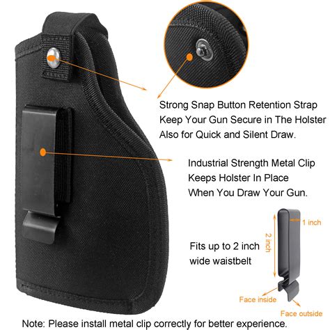 Tactical Gun Holster Hip For Sandw Sd9ve And Sd40ve With Underbarrel Light