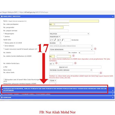 Here you may to know how to fill borang b. Cara Isi Borang Cukai E-Filing Untuk Korang Yang First ...