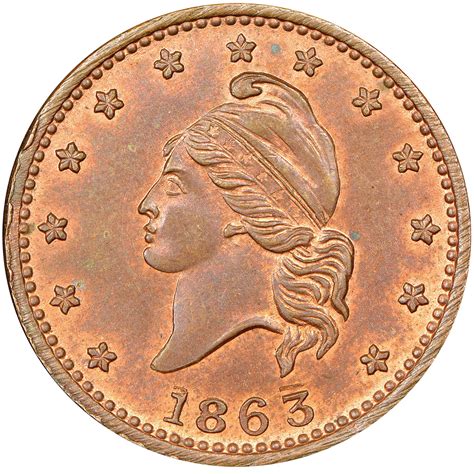 1863 Civil War F 13297 A Token Ms Coin Explorer Ngc