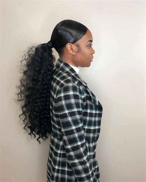 Pin By Lilxo On Slayed Hair Hair Ponytail Styles Weave Ponytail