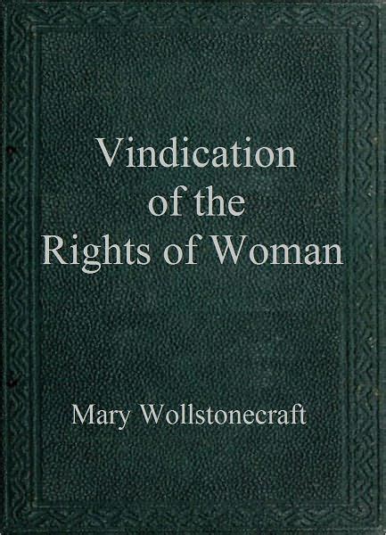 A Vindication Of The Rights Of Woman By Mary Wollstonecraft Ebook Barnes And Noble®