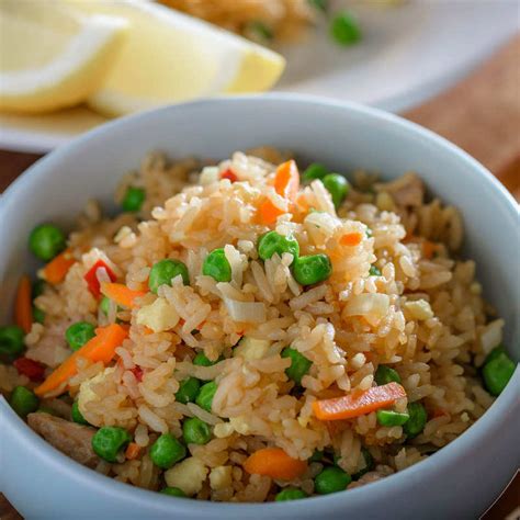Download chicken rice stock photos. Fried Rice Recipe | Chinese Style Fried Rice | How to Make ...