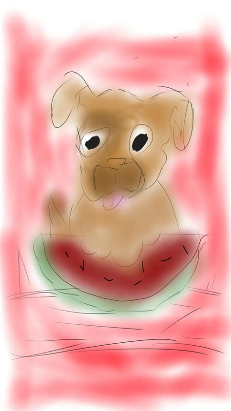 Water Melon Dog By Creeper4545 On Deviantart