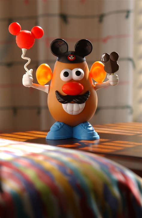 Even Mr Potato Head Loves A Mickey Mouse Ear Balloon