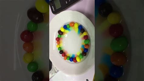 Mandm Color Rainbow Experiment Youtube