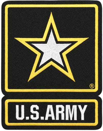 Us Army With Star Logo Large Patch North Bay Listings