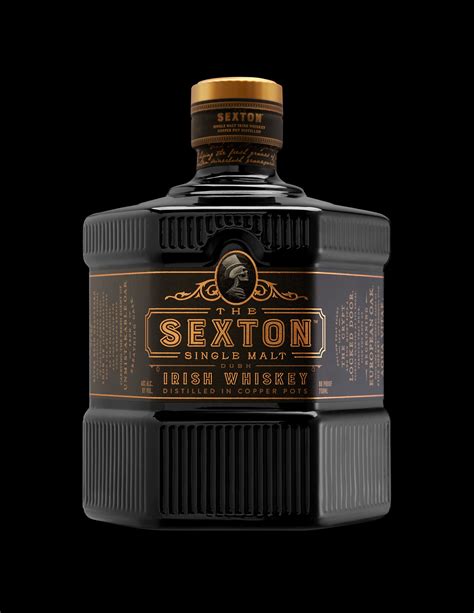 The Sexton On Behance Whisky Packaging Whiskey Alcohol Packaging