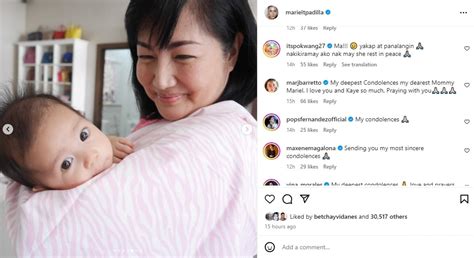 Mariel Rodriguezs Mother Passes Away Rest Now Mom Abs Cbn News