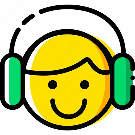 Emoji Emoticon Face Listening Icon Download On Iconfinder