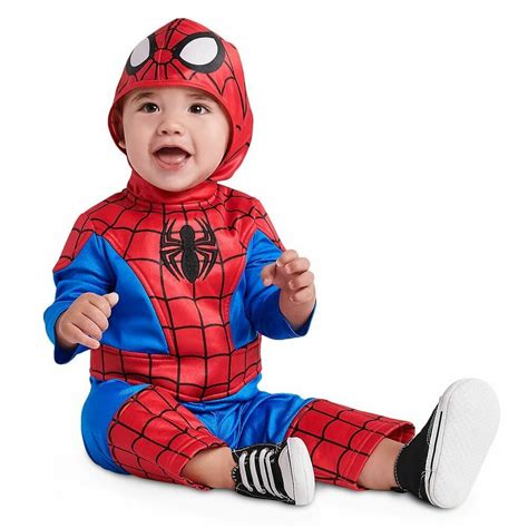 Spiderman Baby Marvel Kostuum Verkleedkledij Superheld Voor 6 Tot 12