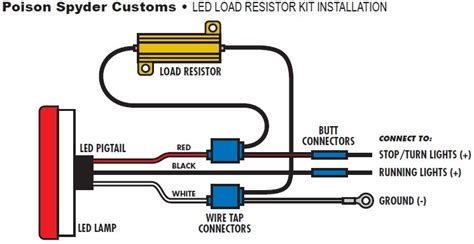 Green for the tail light, red for the brake light, violet for the left signal, and the new panacea led light uses a late model rear lighting connector that has 8 wires. 3 Wire Led Tail Light Wiring Diagram - Wiring Diagram Schemas