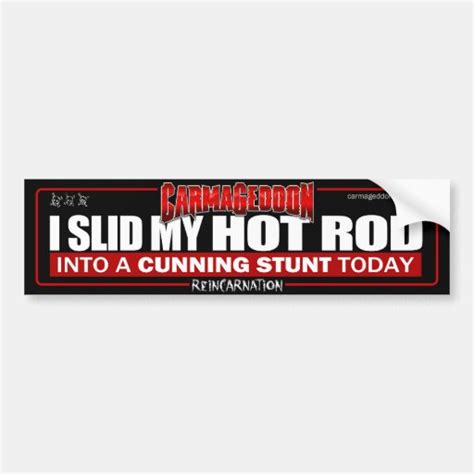 Hot Rod Bumper Sticker Zazzle