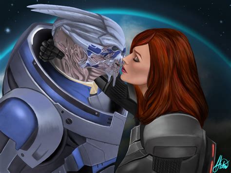 Youll Never Be Alone ~ Garrus And Femshep Fanart By Zytah On