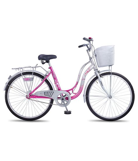 Bicycles are something that can come handy in any situation. Hero Miss India 24T Jade Girl Cycle - Pink Adult Bicycles ...