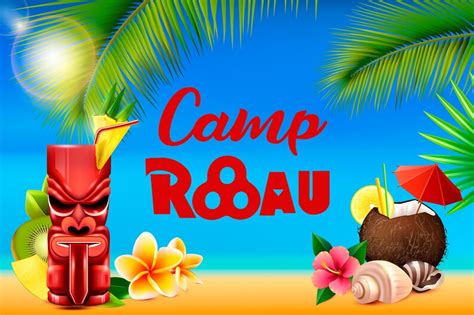 LUAU Party Backdrop Beach Party Background Personalized Etsy