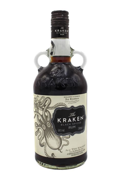 For centuries, the kraken was thought to dwell in the blackest depths of the sea… Kraken Black Spiced Rum 70cl - Aspris