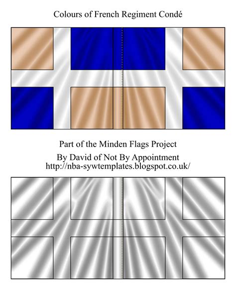 Not By Appointment Minden French Flags Project Regiment Condé