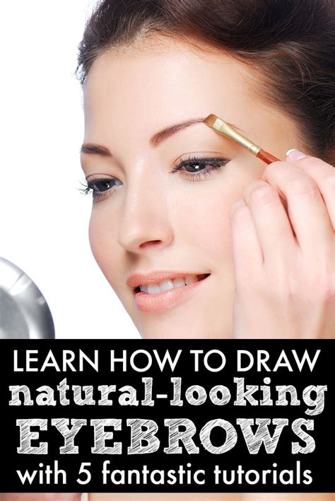 5 Tutorials To Teach You How To Draw Natural Looking Eyebrows