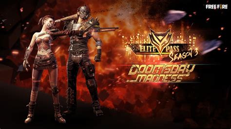 Looking for free fire redeem code & get free rewards in garena free fire? Elite Pass S3 Doomsday Madness - Garena Free Fire - YouTube
