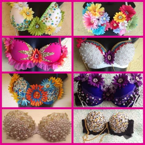 items similar to sample sale edc custom rave bra on etsy