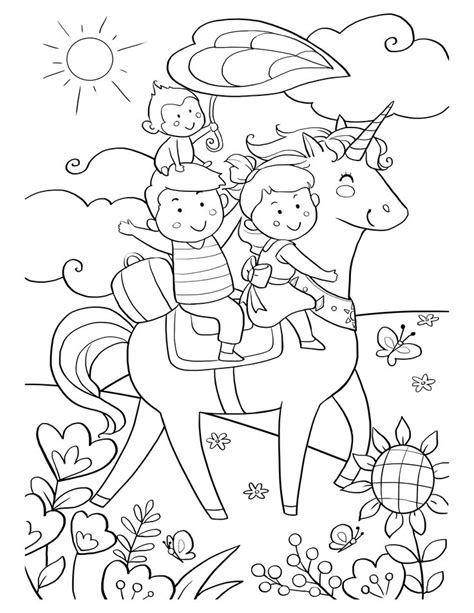 100+ Unicorn Coloring Pages For Kids | Unicorn coloring pages, Coloring