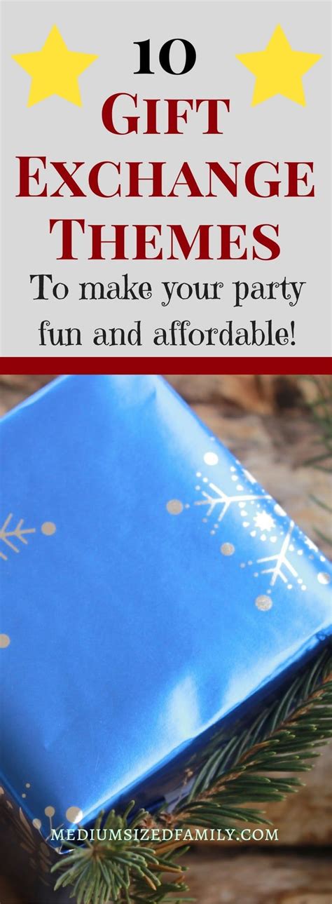 If you want to keep things simple and clean buying a good erasable note set would be a great gift idea. 10 Gift Exchange Themes That Will Make Giving More Fun ...