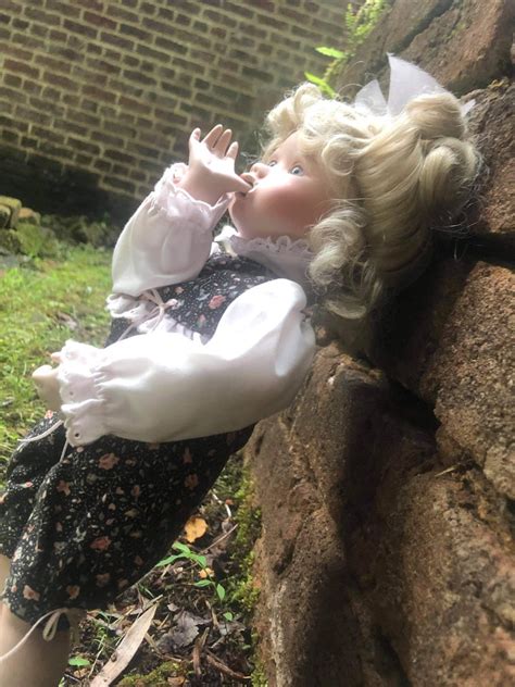 Haunted Porcelain Doll Elise Paranormal Active Spirit Moves Etsy