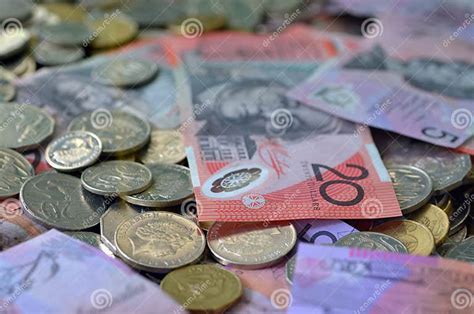 Valuta Dellaustralia Soldi Australiani Immagine Stock Immagine Di
