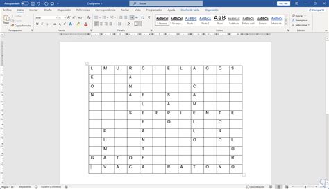 Cómo Hacer Un Crucigrama En Word ️ Solvetic