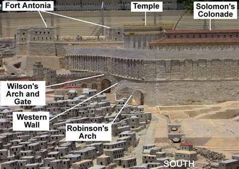 Layout Of The Temple Mount King Herods Masterpiece Was The Building