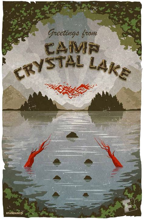 Camp Crystal Lake Scenic Horror Movie Characters Horror Movies