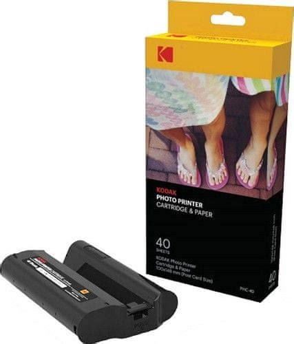 Kodak Photo Cartridge Printer Dock 4×6 40 Pack Mallcz