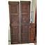 Pair Of 17C English Oak Cabinet Doors  Rockwell Antiques Dallas