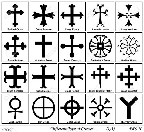 Tattoos Of Different Crosses Orientfrau