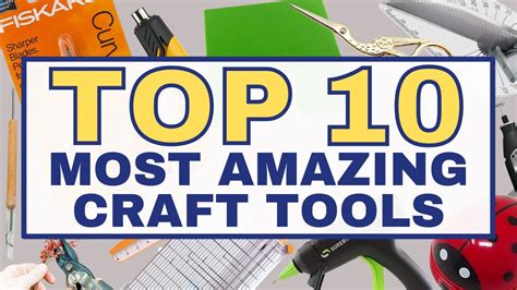 😲 Must Have Craft Tools For 2022 Make Crafting Easy With These 10