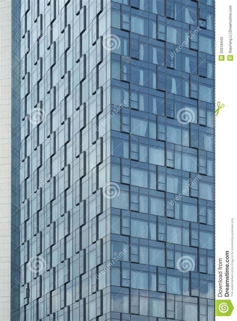 Textures Of Modern Hotel Architecture Glass Walls Royalty Free Stock