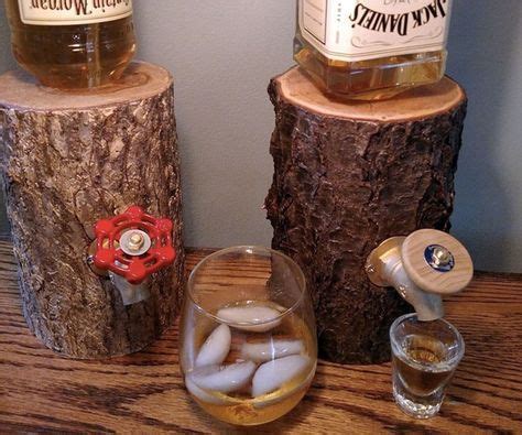 Please let me know if you have any questions or suggestions in the comments below. Liquor Log Booze Dispenser | Alcohol dispenser, Dispenser diy