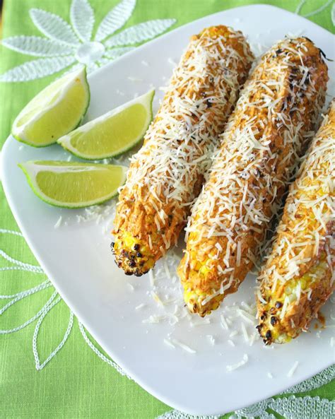 Photos of mexican street corn. Making Mama's Kitchen: Mexican Street Corn