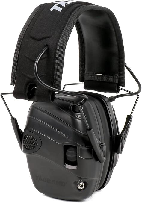 Tacband Shooting Ear Protection With Hard Eva Case Low