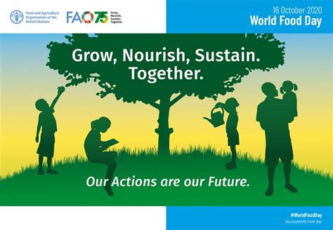 World Food Day 2020 And Faos 75th Anniversary Globefish Food And